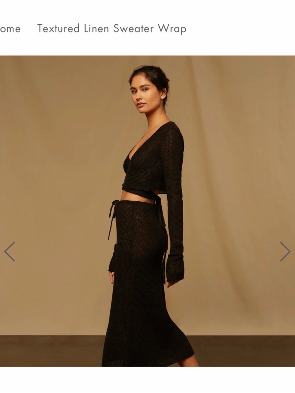 Onia Black Lightweight Knit Top